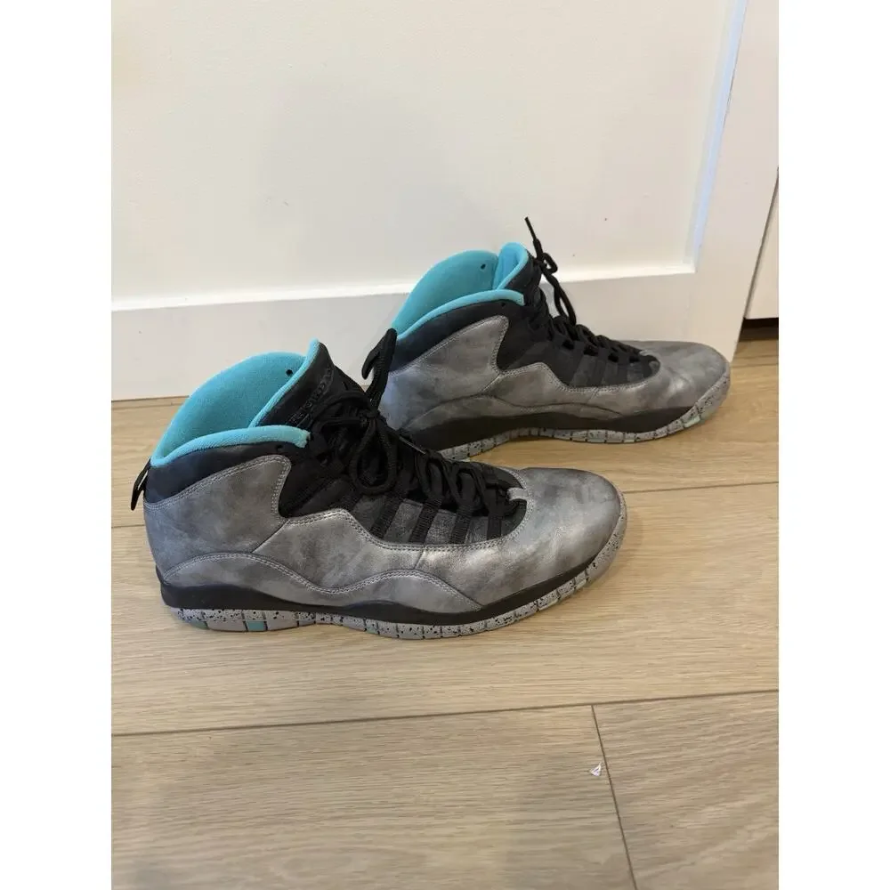 Jordan Air Jordan 10 Retro Lady Liberty Dust Gold Black 705178-045 Size 13